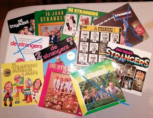 8 LP's van De Strangers (vanaf 1 €/LP), Cd's en Dvd's, Vinyl | Nederlandstalig, Gebruikt, Overige genres, 12 inch, Ophalen of Verzenden