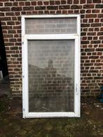 PVC deurraam.H:1,88 m op B:1,05 m, Kunststof, Zo goed als nieuw, 150 tot 225 cm, Inclusief glas