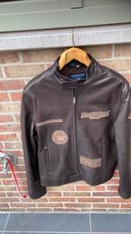 Leder jas xL, Ophalen, Zwart, Scapa, Maat 56/58 (XL)