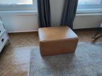 Lederen poef, Huis en Inrichting, Ophalen, Leer