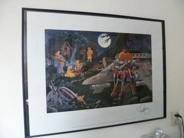SUSKE EN WISKE MILLENIUMPOSTER UIT 2000 MET CERTIFICAAT beschikbaar voor biedingen
