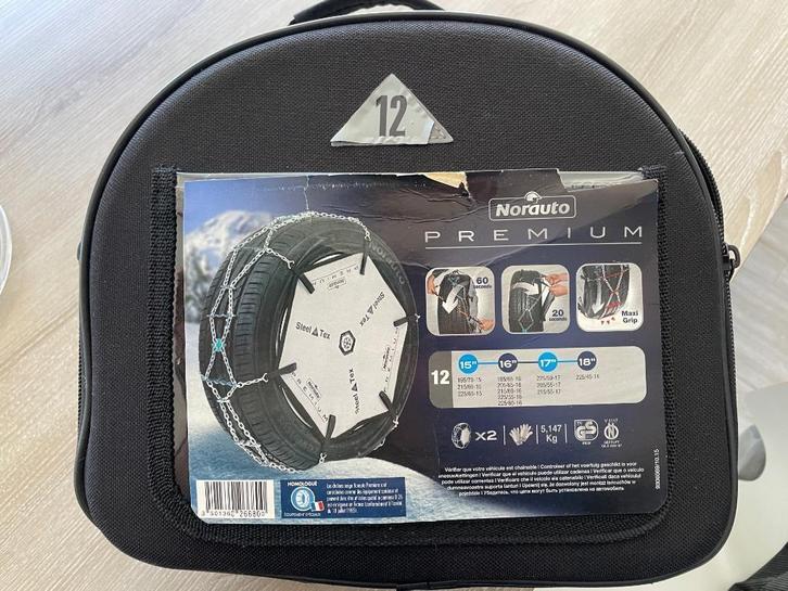 sneeuwkettingen Norauto Premium, Auto diversen, Sneeuwkettingen, Gebruikt, Ophalen