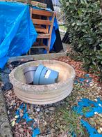 Betonnen bloembak, Tuin en Terras, Ophalen