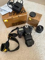 Nikon d7200 + 2 lenzen, Audio, Tv en Foto, Ophalen of Verzenden, Zo goed als nieuw, Nikon