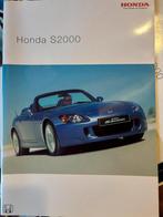Catalogus Honda S2000 tweede versie, Boeken, Auto's | Folders en Tijdschriften, Honda, Nieuw, Ophalen of Verzenden, Zie beschrijving