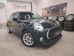 ⭐Mini Cooper 5 deurs , Leder , Navi, ACC, Garantie, Auto's, USB, Zwart, MINI Next, Zwart