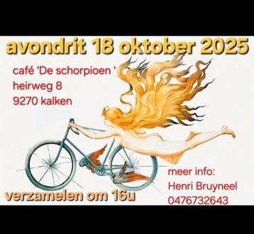 avondrit oldtimer fietsen  beschikbaar voor biedingen