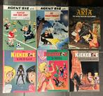 Lot Strips Kiekeboe, Agent 212, ARIA, Michel Vaillant,..., Gelezen, Diverse Auteurs, Ophalen of Verzenden, Meerdere stripboeken
