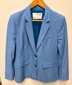 Lichtblauwe blazer van Selected Femme, Kleding | Dames, Ophalen of Verzenden, Zo goed als nieuw, Maat 36 (S)