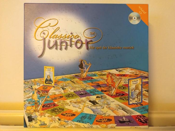 Classico Junior, Hobby en Vrije tijd, Gezelschapsspellen | Bordspellen, Zo goed als nieuw, Ophalen of Verzenden