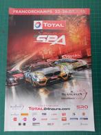 24 H de Spa-Francorchamps - publicité papier - 2015, Collections, Marques & Objets publicitaires, Autres types, Utilisé, Enlèvement ou Envoi