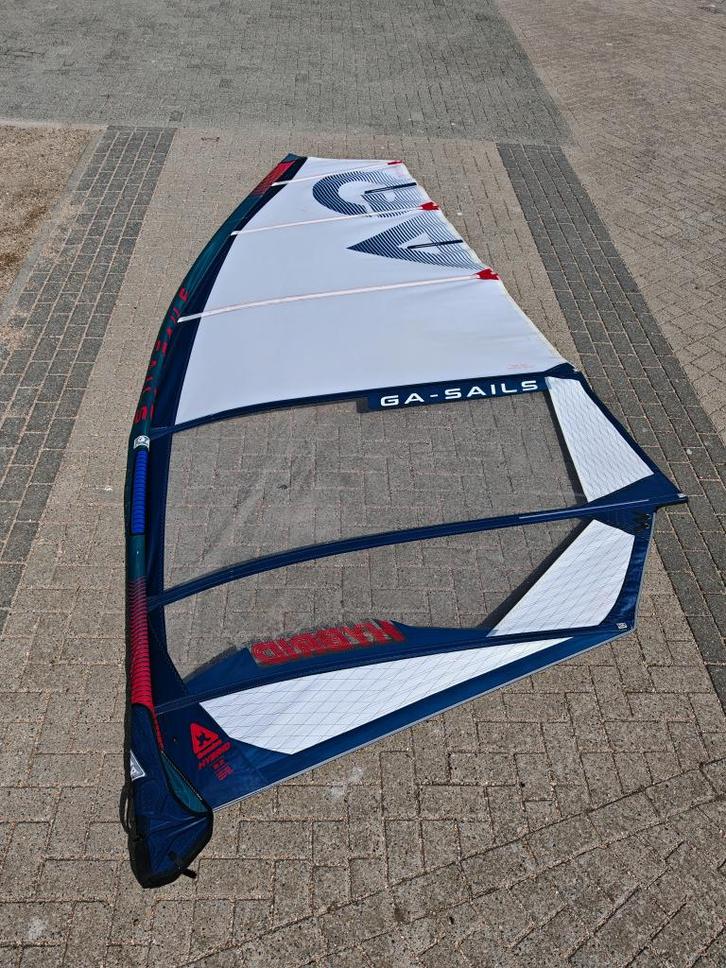 Ga-Sails Hybrid HD | windsurf zeilen., Watersport en Boten, Windsurfen, Gebruikt, Zeil, Met draagtas, Ophalen