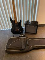 Elektrische gitaar met versterker IBANEZ + ROLAND CUBE, Muziek en Instrumenten, Ophalen, Zo goed als nieuw, Ibanez, Met versterker