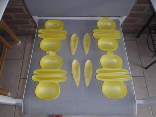 kiwidoos met lepel, Huis en Inrichting, Keuken | Tupperware, Nieuw, Bus of Trommel, Geel, Ophalen of Verzenden
