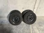 5x100 stalen velgen met zgan banden, Auto-onderdelen, Banden en Velgen, Ophalen, 14 inch, Banden en Velgen, All Season