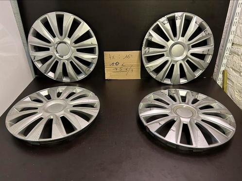 4 universele 16" wieldoppen, Auto diversen, Wieldoppen, Gebruikt