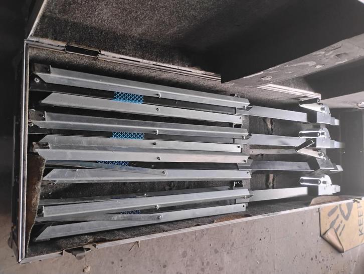 WINDUP STATIEVEN BASIC 3800 max80Kg 3,80m hoog 4st, Muziek en Instrumenten, Licht en Laser, Gebruikt, Overige typen, Ophalen