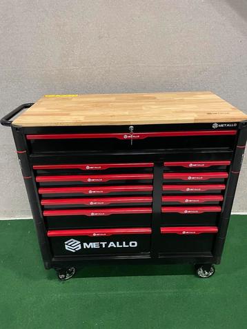 Nieuwe Metallo XL 13 lades gevulde gereedschapwagen  beschikbaar voor biedingen