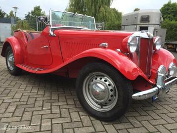 MG TD 1953 | Route 66 auctions, Autos, Rouge, Achat, Entreprise, Cabriolet