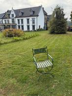 IJzeren tuin- of terraszetels, Tuin en Terras, Ophalen, Gebruikt, Metaal