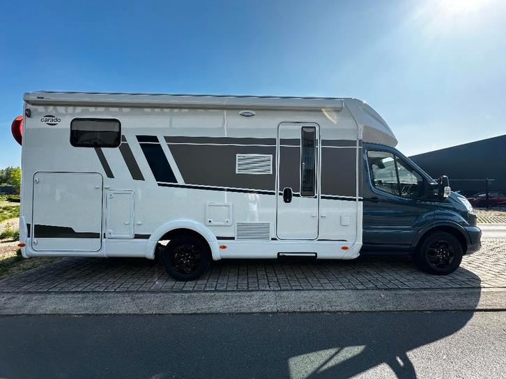 Carado Hymer T 447 & 165 pk vrijheid aan actieprijs, Caravans en Kamperen, Mobilhomes, Bedrijf, tot en met 5, Half-integraal, Carado