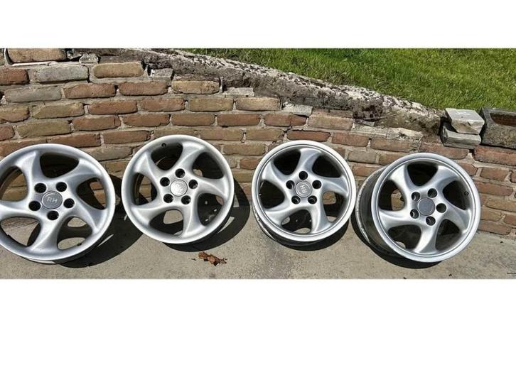 Porsche 911 velgen en banden, Auto-onderdelen, Banden en Velgen, Band(en), Gebruikt, Ophalen