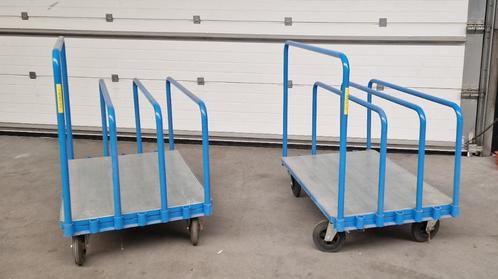 Transportkar 500kg - Eurokraft pro + 4 beugels, Zakelijke goederen, Kantoor en Winkelinrichting | Magazijn, Stelling en Opslag