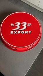 Export “33” dienblad, Verzamelen, Biermerken, Ophalen of Verzenden, Zo goed als nieuw