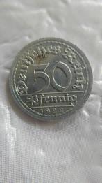Monnaie munten allemagne 50 pfennig 1922 G Blé, Timbres & Monnaies, Monnaies | Europe | Monnaies euro, Enlèvement ou Envoi, Allemagne