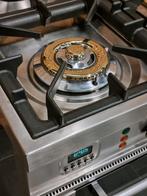 🔥 Poêle Boretti de luxe 80 cm en acier inoxydable à 5 brûle, Electroménager, Cuisinières, Comme neuf, 5 zones de cuisson ou plus