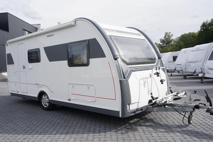 Mooie 6pers.Sterckeman met mover, luifel, fietsrek, stapelbe, Caravans en Kamperen, Caravans, Bedrijf, tot en met 6, Treinzit
