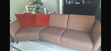 Fauteuil 3 places + 1,5 places + pouf, 250 à 300 cm, Banc d'angle, Comme neuf, Enlèvement