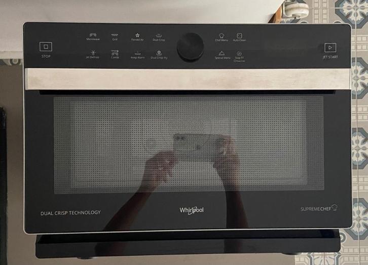 WHIRLPOOL FOUR Combi micro-ondes + four SUPREMECHEF, Elektronische apparatuur, Ovens, Gebruikt, Vrijstaand, Oven met grill, Minder dan 45 cm