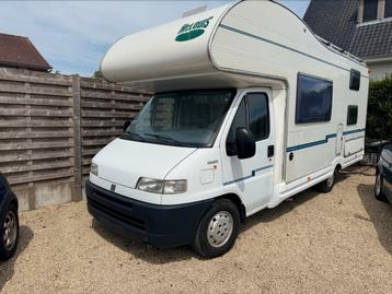 Mobilhome fiat Ducato klaar voor inschrijving beschikbaar voor biedingen