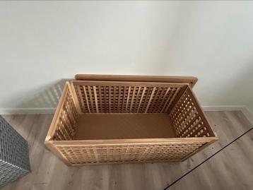 Wasmand / houten mand, Enlèvement, Comme neuf