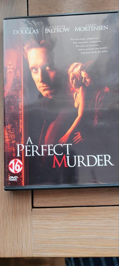 A perfect Murder, Cd's en Dvd's, Dvd's | Thrillers en Misdaad, Zo goed als nieuw, Actiethriller, Vanaf 16 jaar, Verzenden