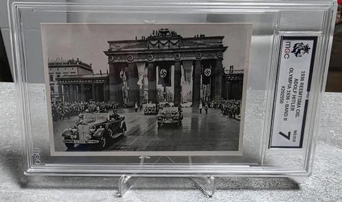 Adolf Hitler+Olympia 1936+opening van de spelen+beoordeeld, Verzamelen, Militaria | Tweede Wereldoorlog, Landmacht, Foto of Poster