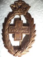 Insigne médaille Seconde Guerre mondiale 1940-1945 ABBL WW 2, Timbres & Monnaies, Monnaies | Belgique, Enlèvement ou Envoi