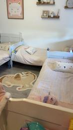 2 kinderbedden, Ophalen, 85 tot 100 cm, Zo goed als nieuw, Lattenbodem