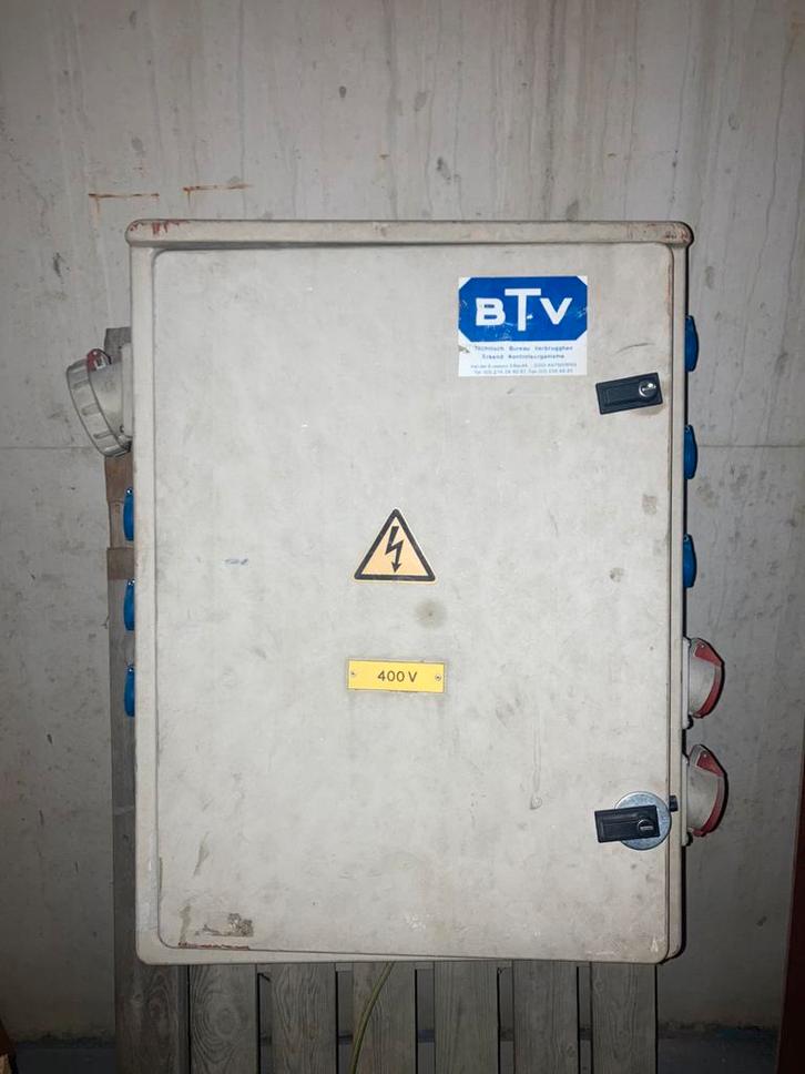 Armoire de travail jusqu'à 63 A, Bricolage & Construction, Électricité & Câbles, Utilisé, Autres types, Enlèvement