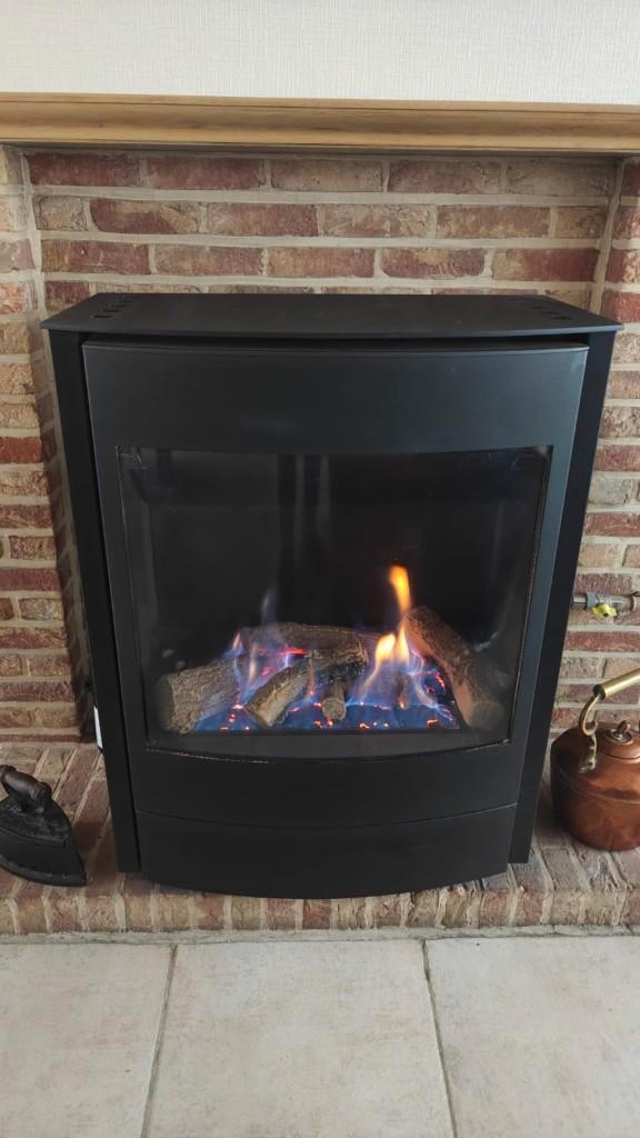 Gashaard - Gaskachel - Well-Straler A19E, Maison & Meubles, Cheminées, Comme neuf, Cheminée au gaz, Enlèvement