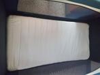 Lit bébé + matelas et protège matelas, Blauw, Gebruikt, Eenpersoons, Ophalen