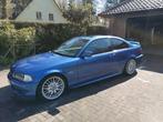 Bmw 325ci Clubsport M, Auto's, Achterwielaandrijving, Blauw, Leder, Handgeschakeld