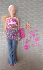 Pop met baby, Kinderen en Baby's, Speelgoed | Poppen, Ophalen of Verzenden, Gebruikt, Barbie