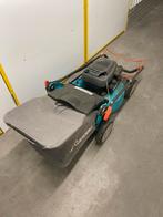 Gardena 46 benzine grasmaaier zelf trekken, Tuin en Terras, Grasmaaiers, Ophalen, Cirkelmaaier, Gebruikt, Opvangbak