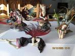 Fées en résine colorée et métal., Collections, Statues & Figurines, Enlèvement, Neuf