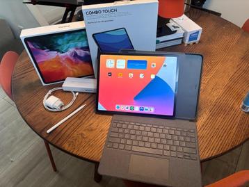 Apple iPad Pro 12.9 inch 2020 256GB + Apple Pencil + ... beschikbaar voor biedingen
