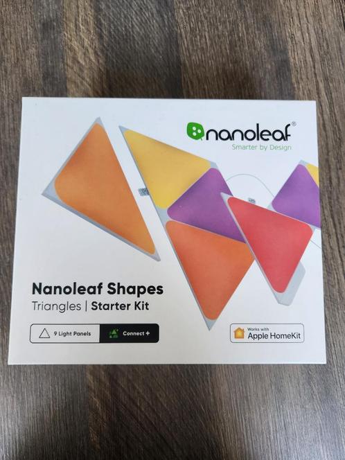 NanoLeaf Shapes Triangles | Starter Kit (9), Hobby en Vrije tijd, Elektronica-componenten, Gebruikt, Ophalen
