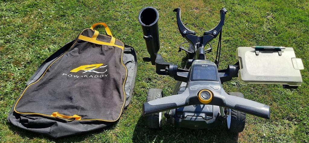 Chariot Electrique Powakaddy W7, Sports & Fitness, Golf, Comme neuf, Autres types, Autres marques, Enlèvement