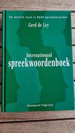 International spreekwoordenboek, Boeken, Woordenboeken, Ophalen, Gerd De Ley, Nieuw, Overige uitgevers